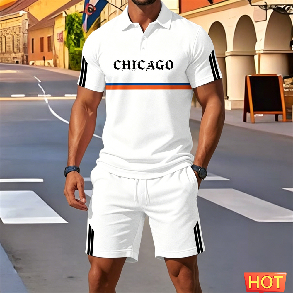 Summer man 2 piece outfits Men - مراجعة Embellish Knit وسعره
