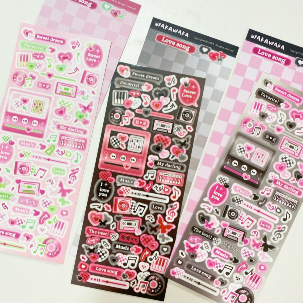 SCRAPBOOK Music Decorative STI - مراجعة Glitter Vinyl Roll وسعره