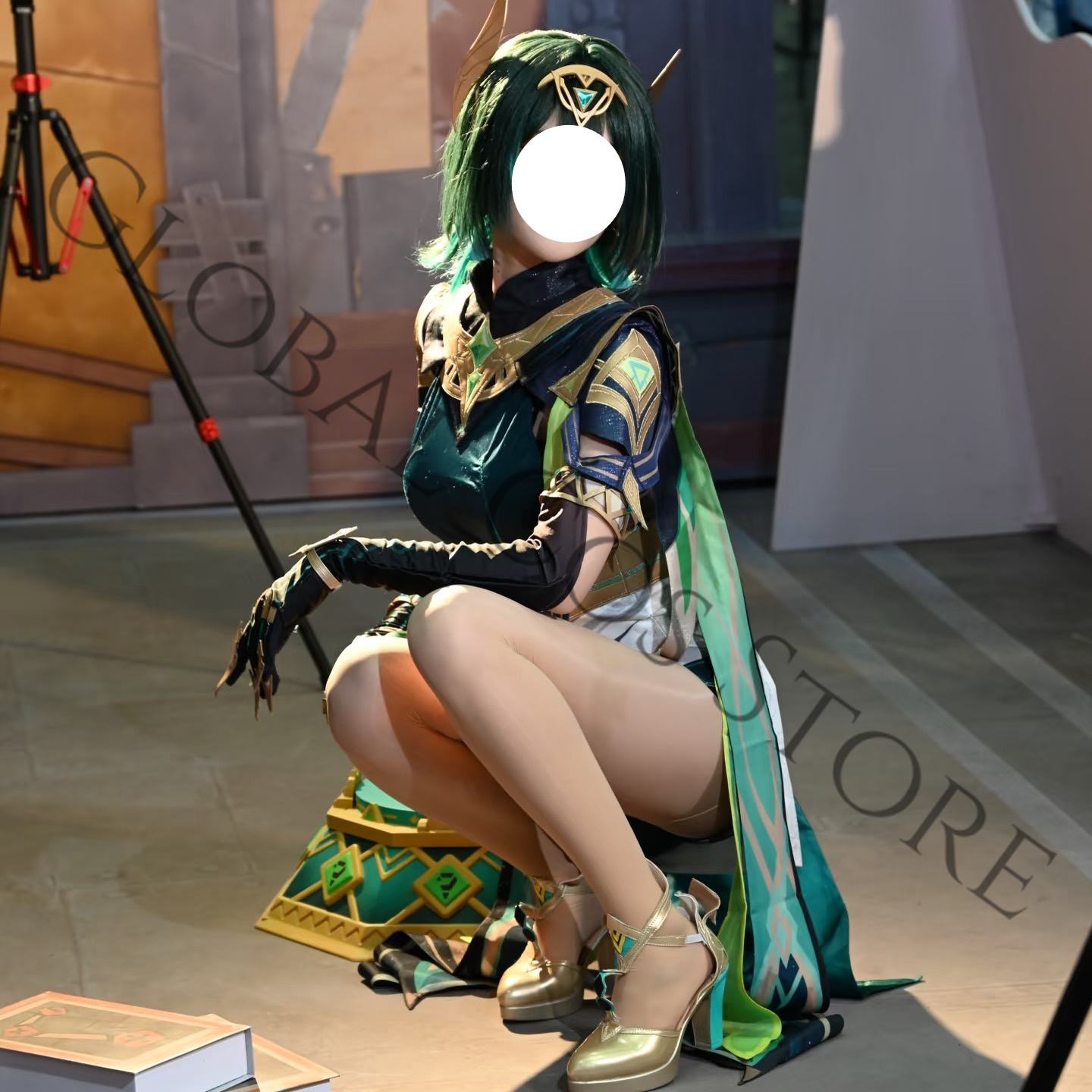 Nefer Cosplay Costume Full Set - مراجعة Embellish Knit وسعره