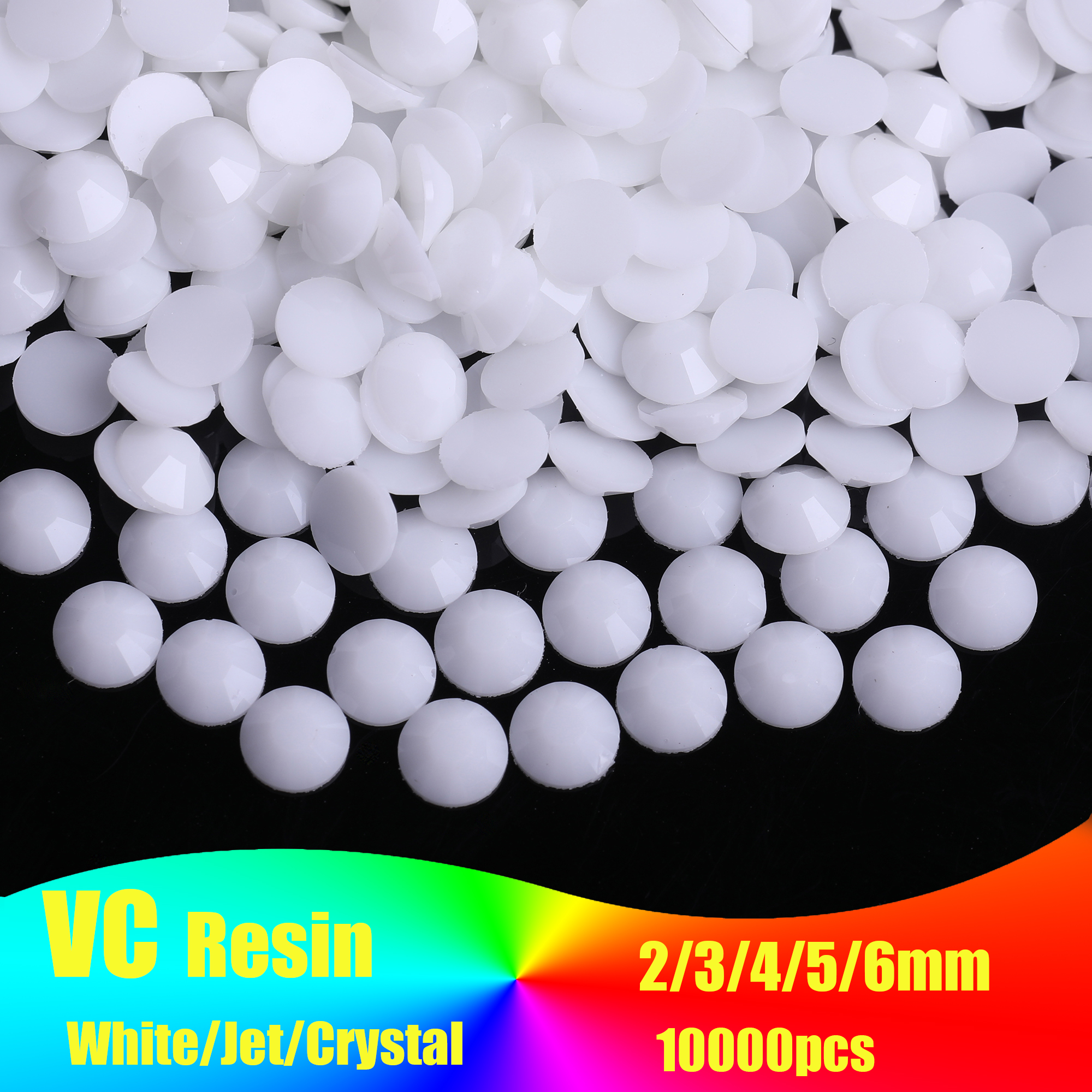 Resin White Jelly Rhinestones  - مراجعة Embellishment Glue Craft وسعره