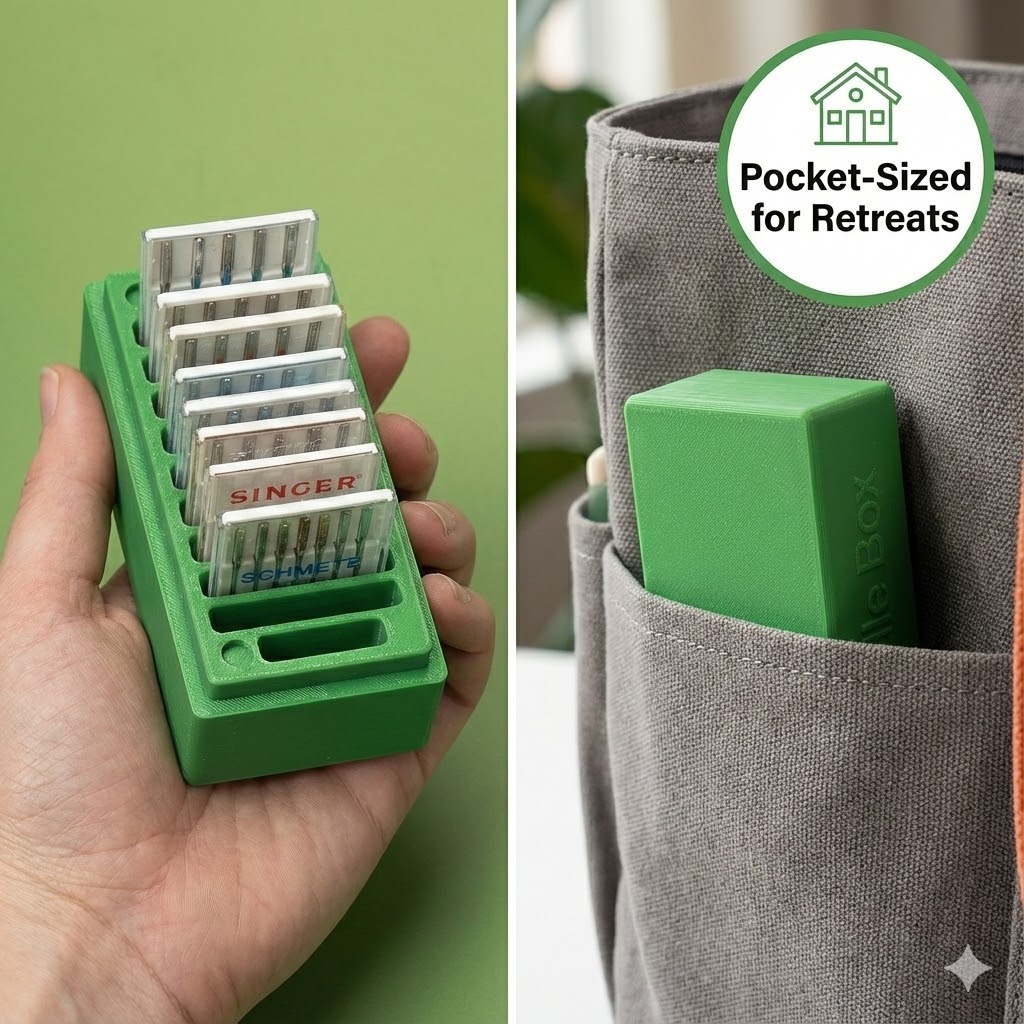 Sewing Machine Needle Organize - مراجعة Craft Embellishment Storage وسعره