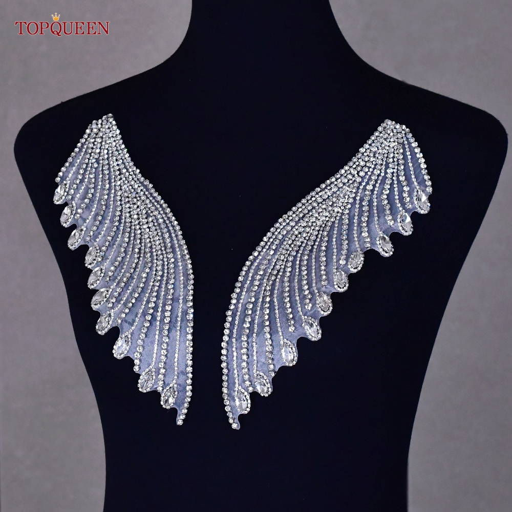 TOPQUEEN Fashion Rhinestone De - مراجعة Sew On Rhinestone وسعره