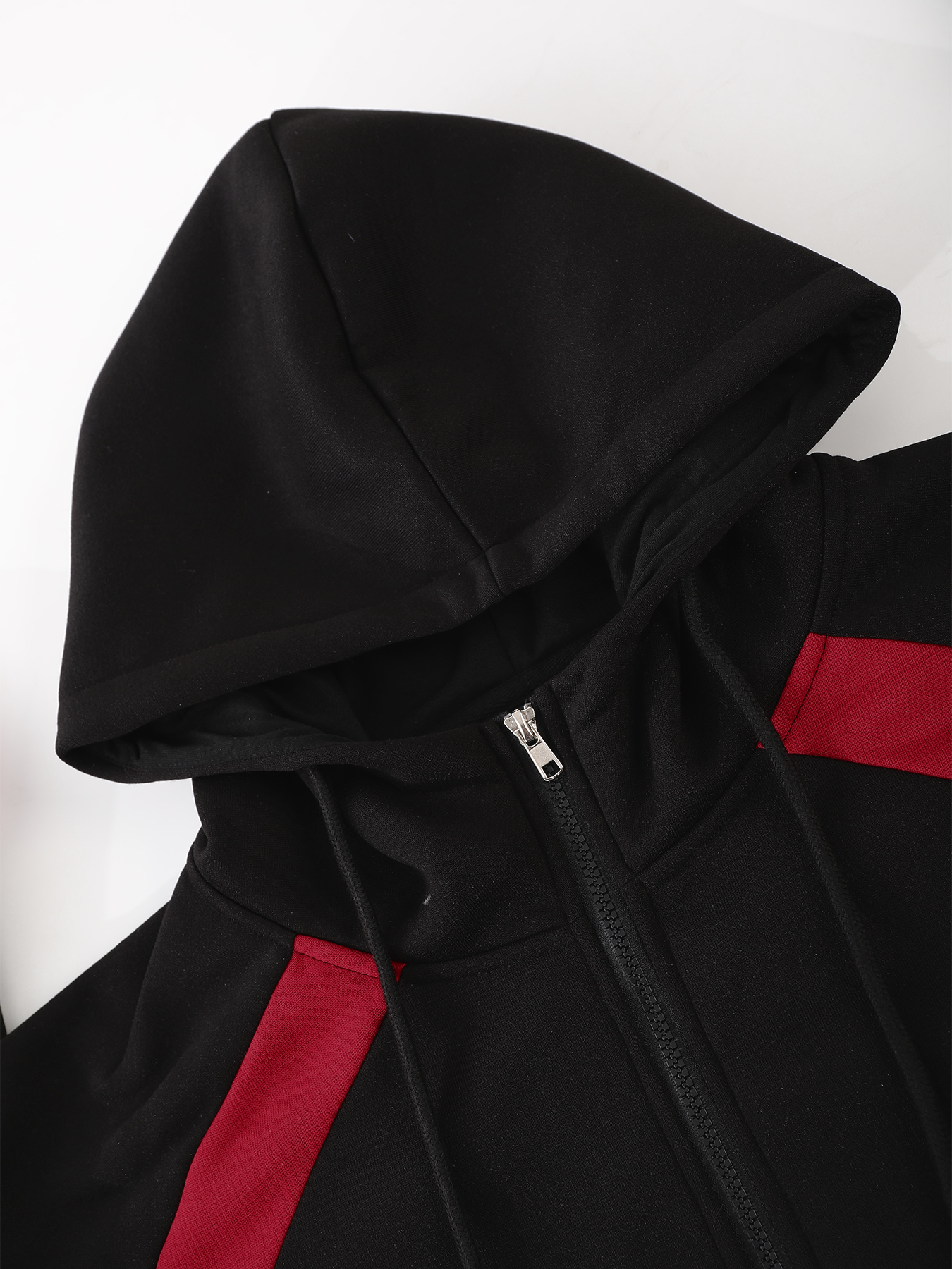 Men's Plus Size Black & Red Co - مراجعة Embellish Knit وسعره