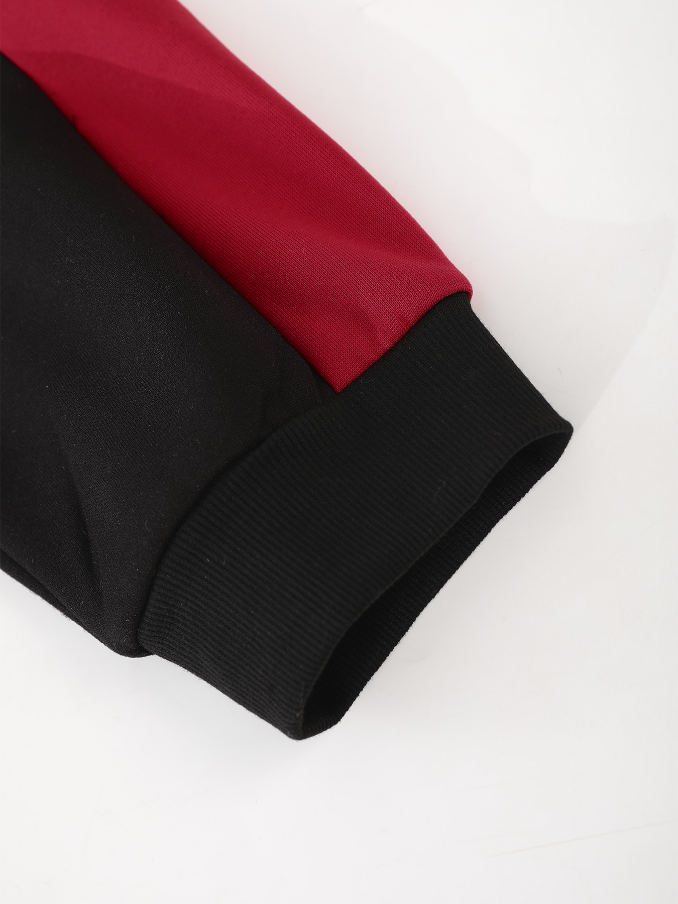 Men's Plus Size Black & Red Co - مراجعة Embellish Knit وسعره