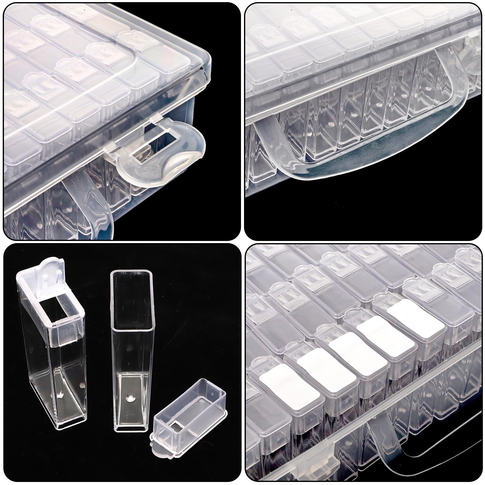 Diamond Art Storage Containers - مراجعة Craft Embellishment Storage وسعره