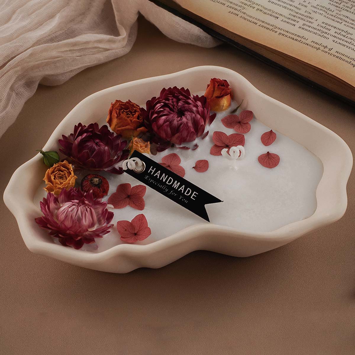 Irregular Candle Bowl Silicone - مراجعة Craft Embellishment Storage وسعره