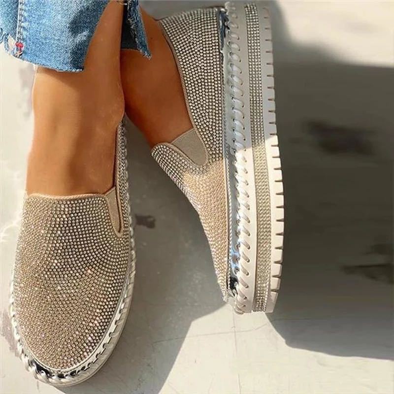 Women's Shoes 2022 Fashion  Fl - مراجعة Sew On Rhinestone وسعره