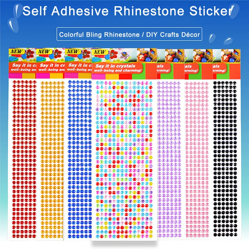 900/504Pcs Bling Acrylic Rhine - مراجعة Embellishment Glue Craft وسعره