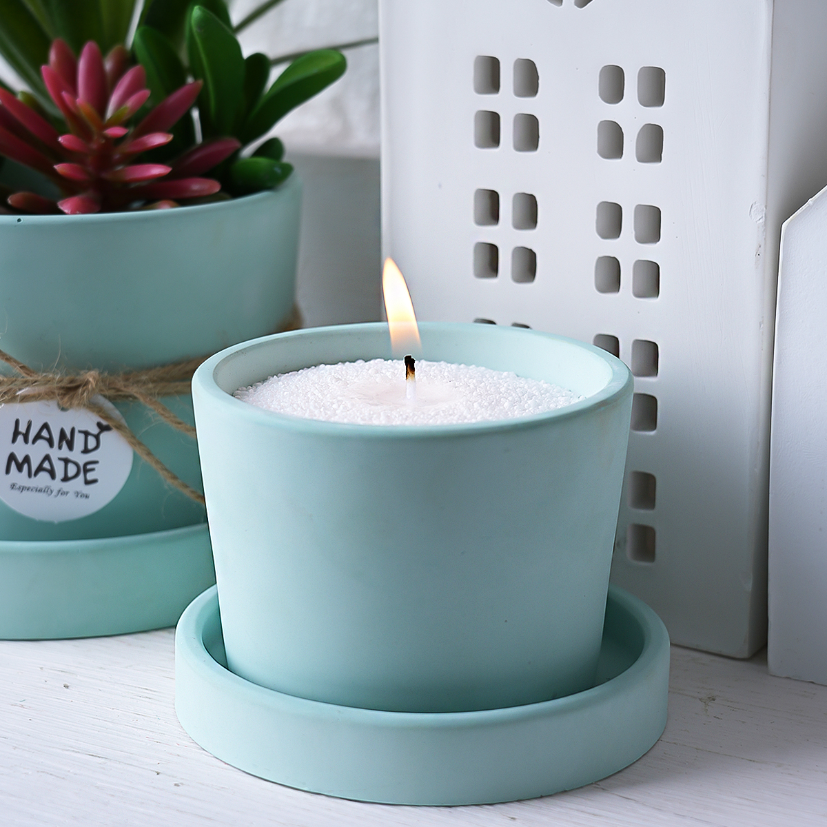 Round Candle Jar Silicone Mold - مراجعة Craft Embellishment Storage وسعره