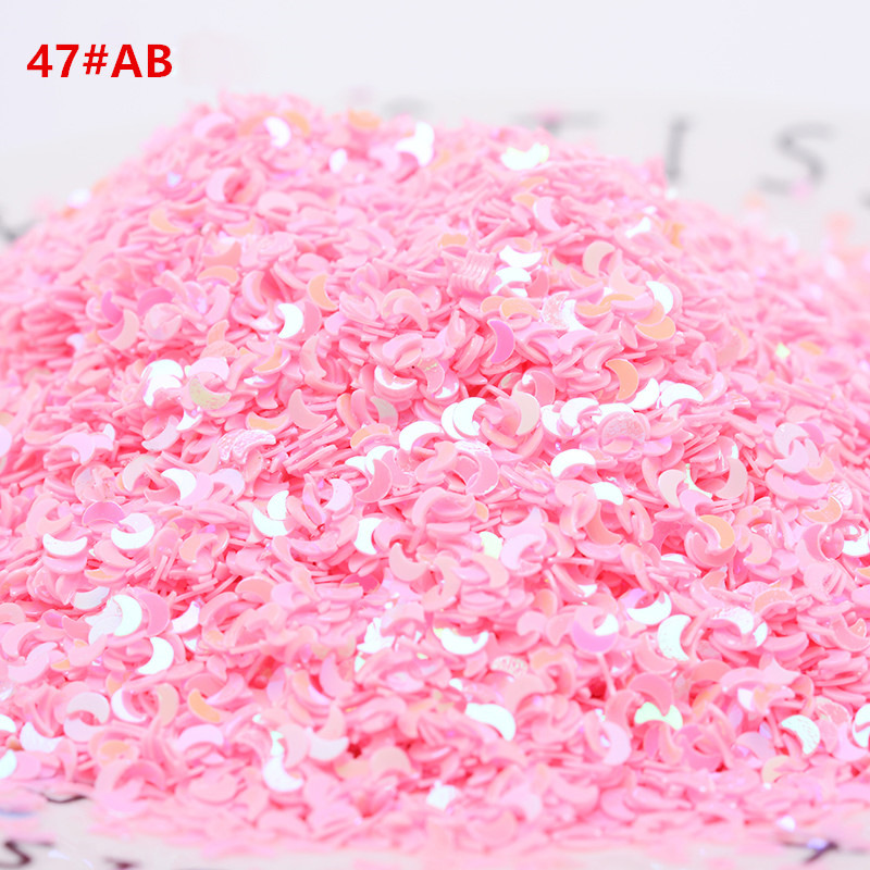 New Moon Gold Sequin Patches D - مراجعة Embellishment Glue Craft وسعره