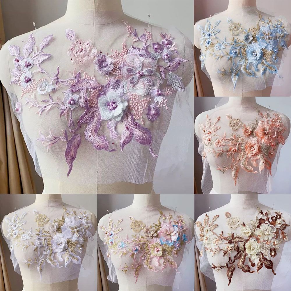 Fashion Elegant Colorful Sequi - مراجعة Applique Patch Flower وسعره