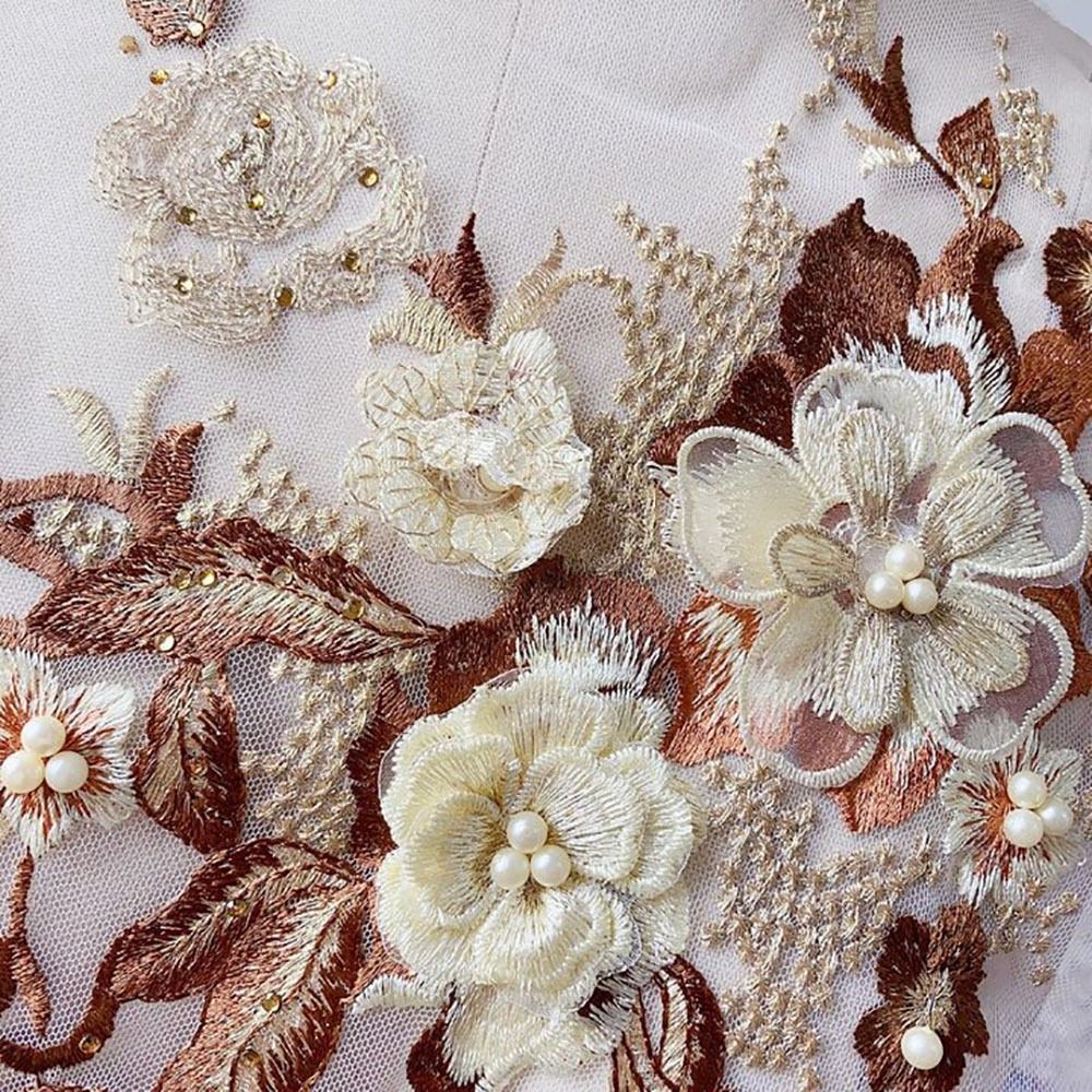 Fashion Elegant Colorful Sequi - مراجعة Applique Patch Flower وسعره