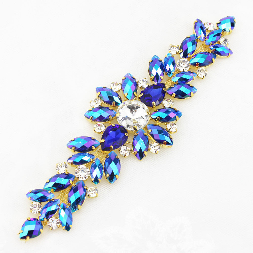 18.2X5.5cm AB sewing on Rhines - مراجعة Sew On Rhinestone وسعره