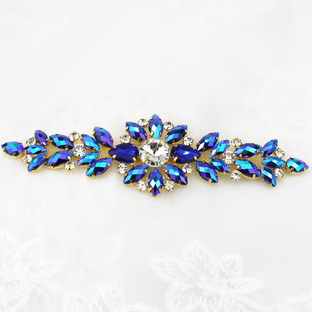 18.2X5.5cm AB sewing on Rhines - مراجعة Sew On Rhinestone وسعره
