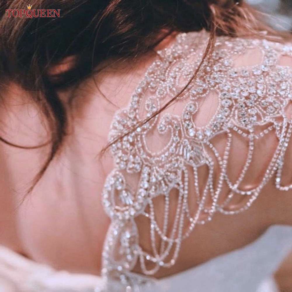 TOPQUEEN SP63 Bridal Tassels R - مراجعة Sew On Rhinestone وسعره