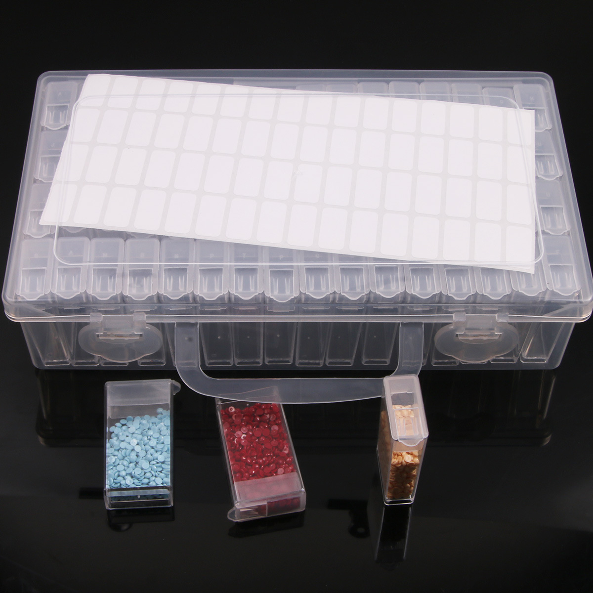 5D DIY Diamond Painting Tools  - مراجعة Craft Embellishment Storage وسعره