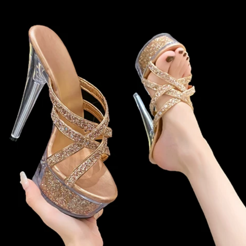 Rhinestones Shoes for Ladies R - مراجعة Sew On Rhinestone وسعره