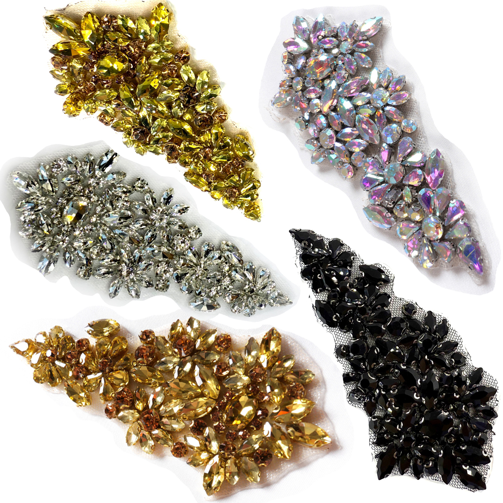 HelluyerDc gold,champgane,silv - مراجعة Sew On Rhinestone وسعره