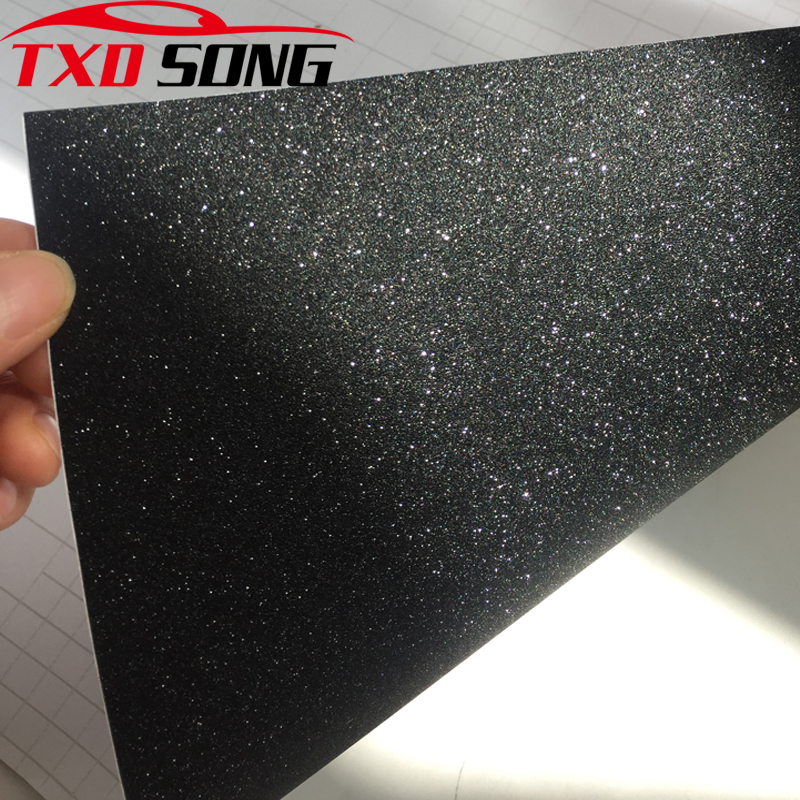50CM*300CM black Glitter Diamo - مراجعة Glitter Vinyl Roll وسعره