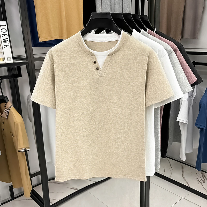 Men's Minimalist Henley Neck T - مراجعة Embellish Knit وسعره
