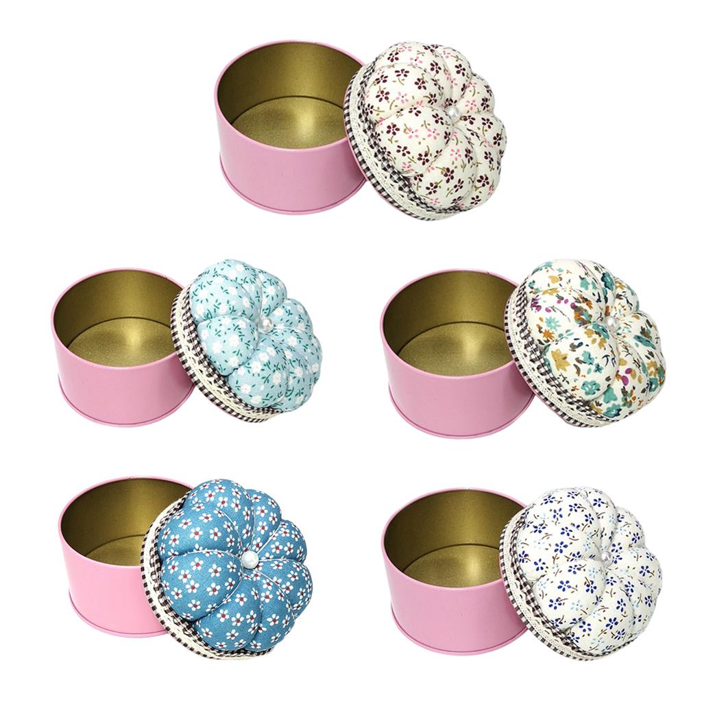 Cloth Pincushion with Storage  - مراجعة Craft Embellishment Storage وسعره
