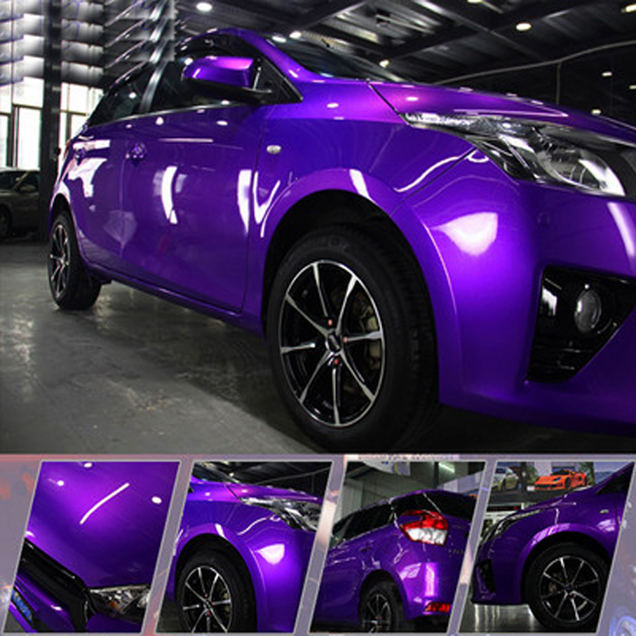 Premium Gloss Metal Candy Purp - مراجعة Glitter Vinyl Roll وسعره