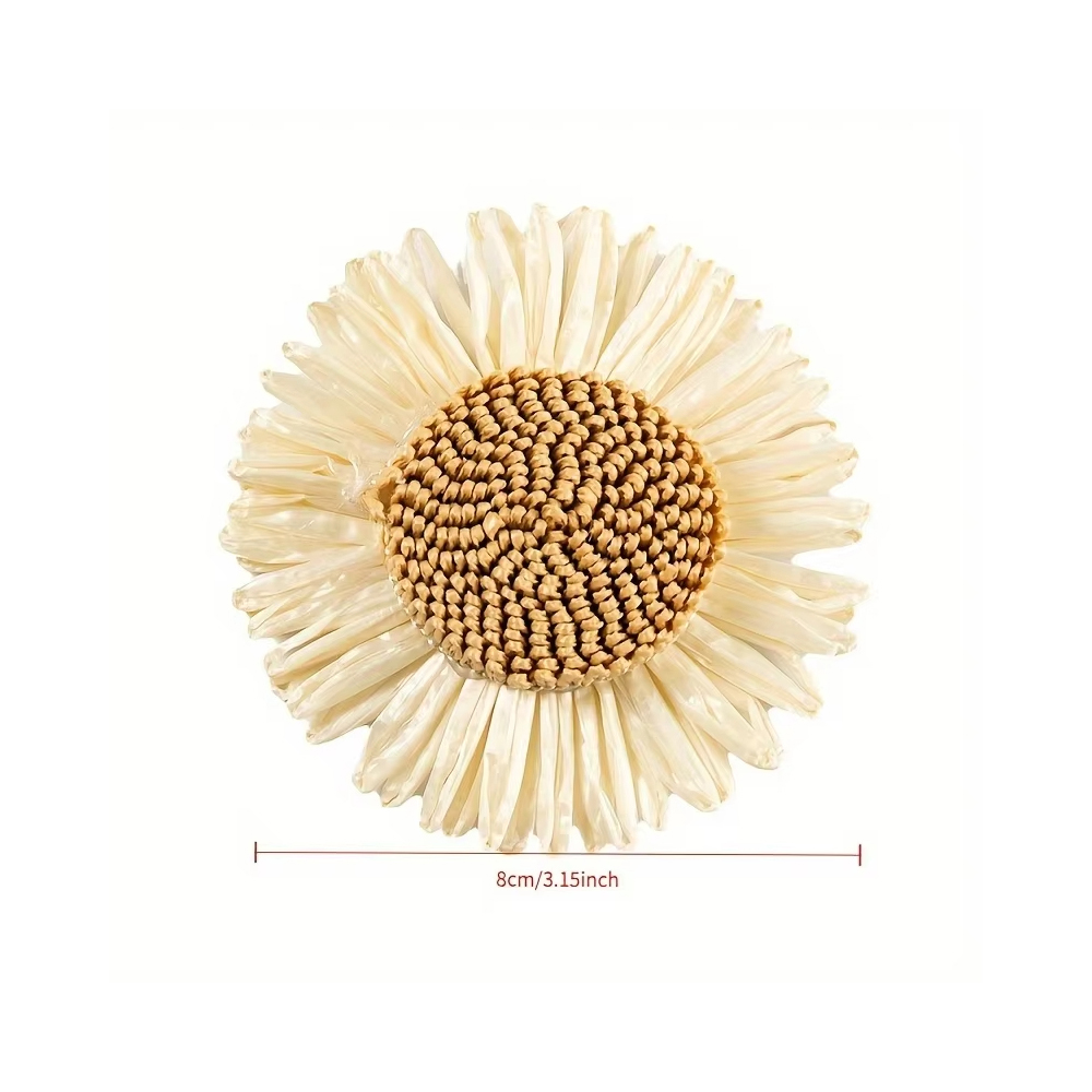 5/10/20pcs Sunflower & Daisy C - مراجعة Craft Embellishment وسعره