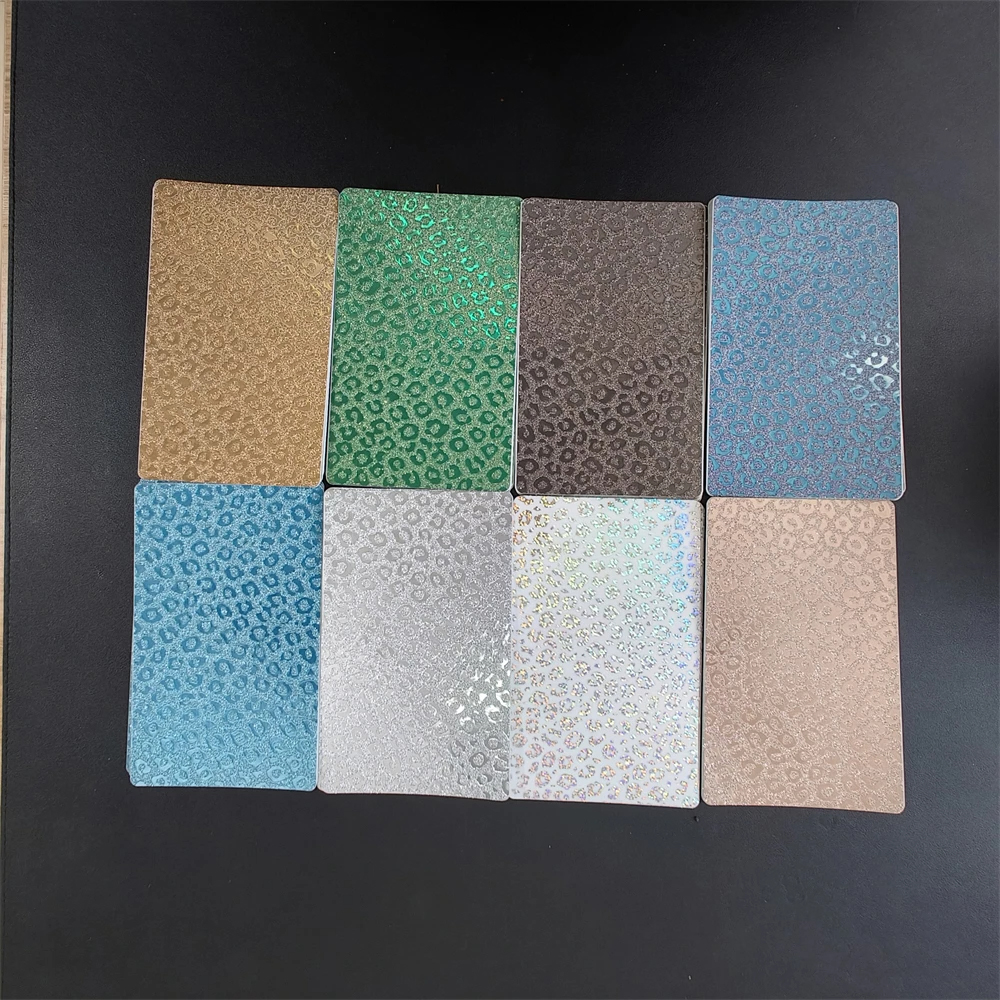 FONLYU Leopard Glitter Shiny B - مراجعة Glitter Vinyl Roll وسعره