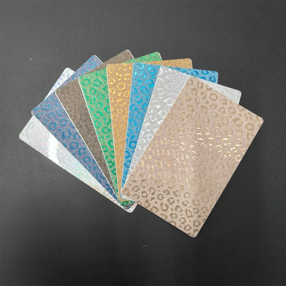 FONLYU Leopard Glitter Shiny B - مراجعة Glitter Vinyl Roll وسعره