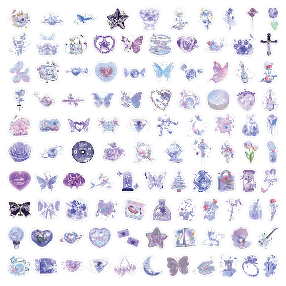 103 Pcs Glittery Shimmery Purp - مراجعة Craft Embellishment World وسعره