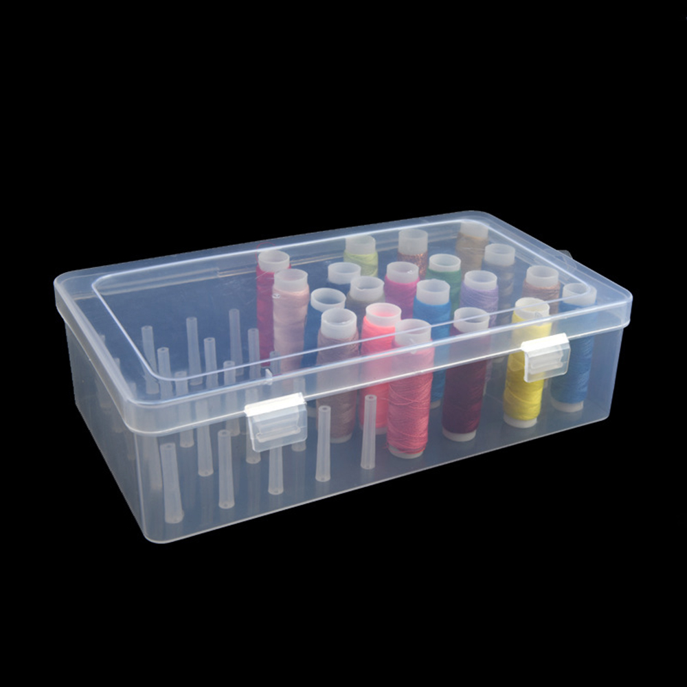 New Sewing Thread Box 42 Piece - مراجعة Craft Embellishment Storage وسعره
