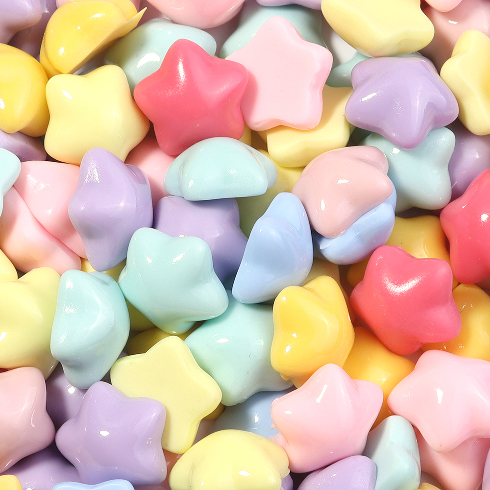 50pcs/lot 16mm Colorful Star R - مراجعة Craft Embellishment وسعره