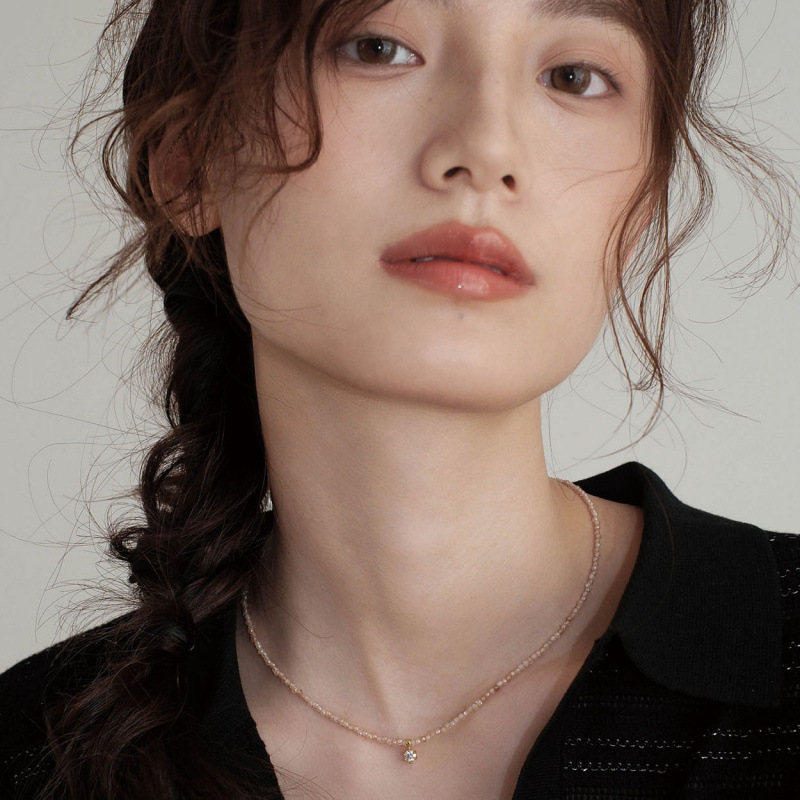 Fashion Vintage Sexy Zircon Pe - مراجعة Pearl Trim Chain وسعره