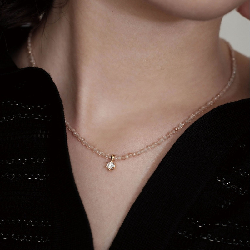 Fashion Vintage Sexy Zircon Pe - مراجعة Pearl Trim Chain وسعره