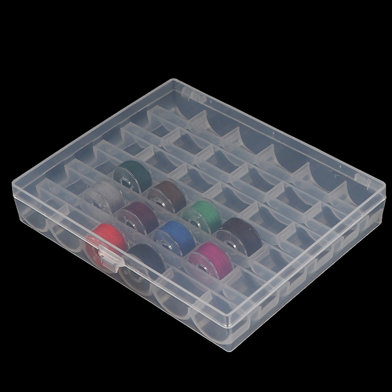 1pc 36 Spools Empty Bobbins St - مراجعة Craft Embellishment Storage وسعره