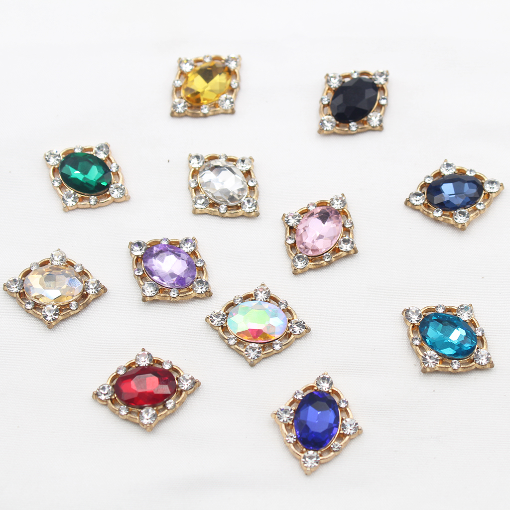 10Pcs Vintage Crystal Sew on C - مراجعة Sew On Rhinestone وسعره