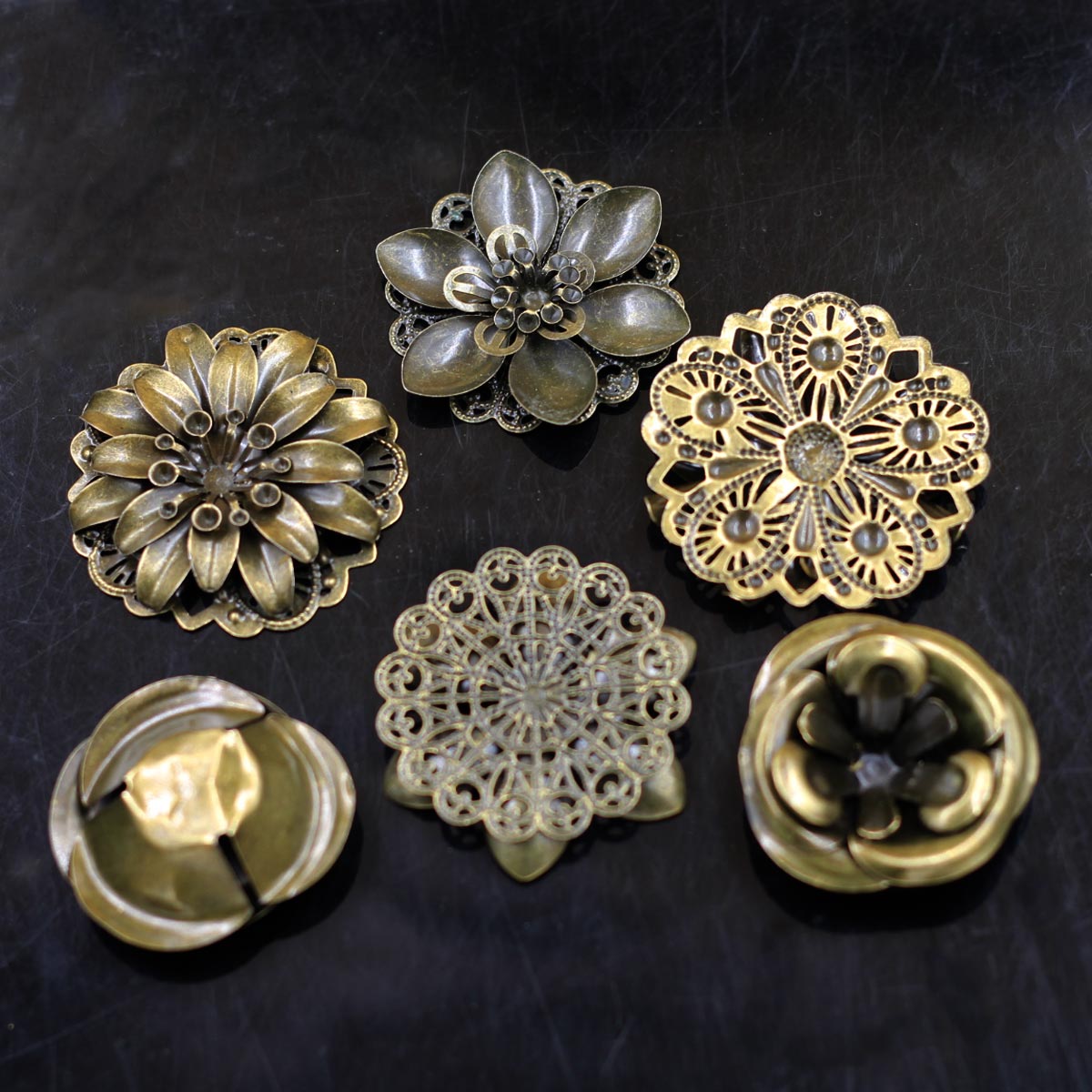 6Pcs Embellishments Combinatio - مراجعة Craft Embellishment وسعره