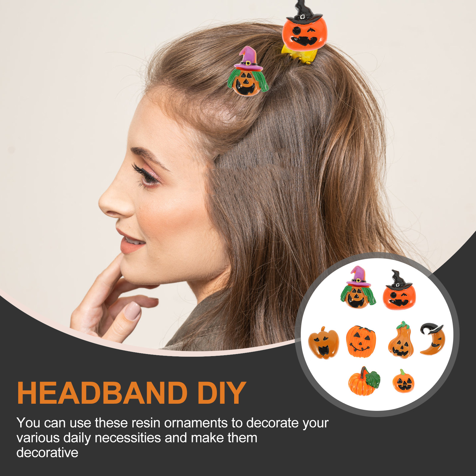 24Pcs Small Pumpkin Charms Hal - مراجعة Craft Embellishments وسعره