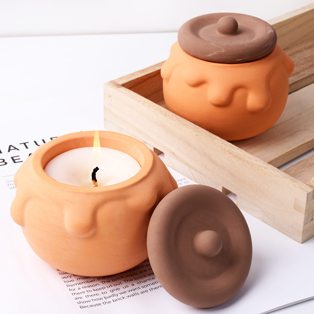 3D Honey Candle Jar Silicone M - مراجعة Craft Embellishment Storage وسعره