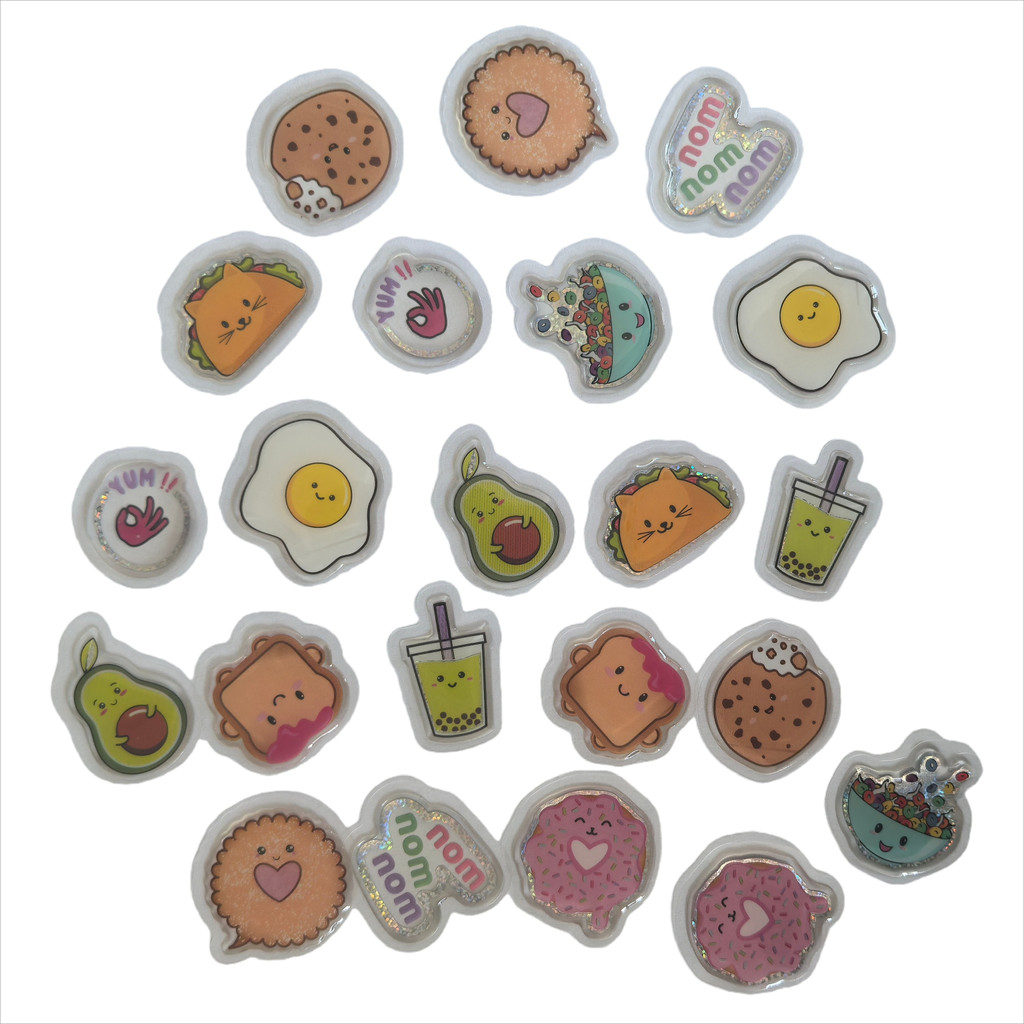45 Pcs Adorable Epoxy Stickers - مراجعة Craft Embellishment World وسعره