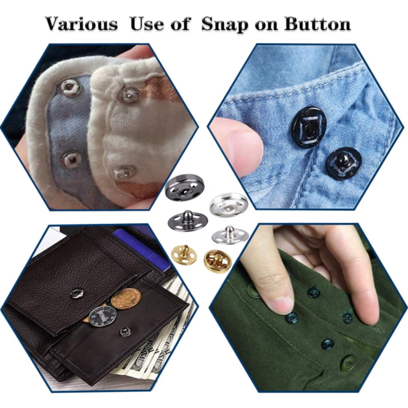 10/50 Set 8-10mm Metal Sew-on  - مراجعة Iron On Stud Set وسعره