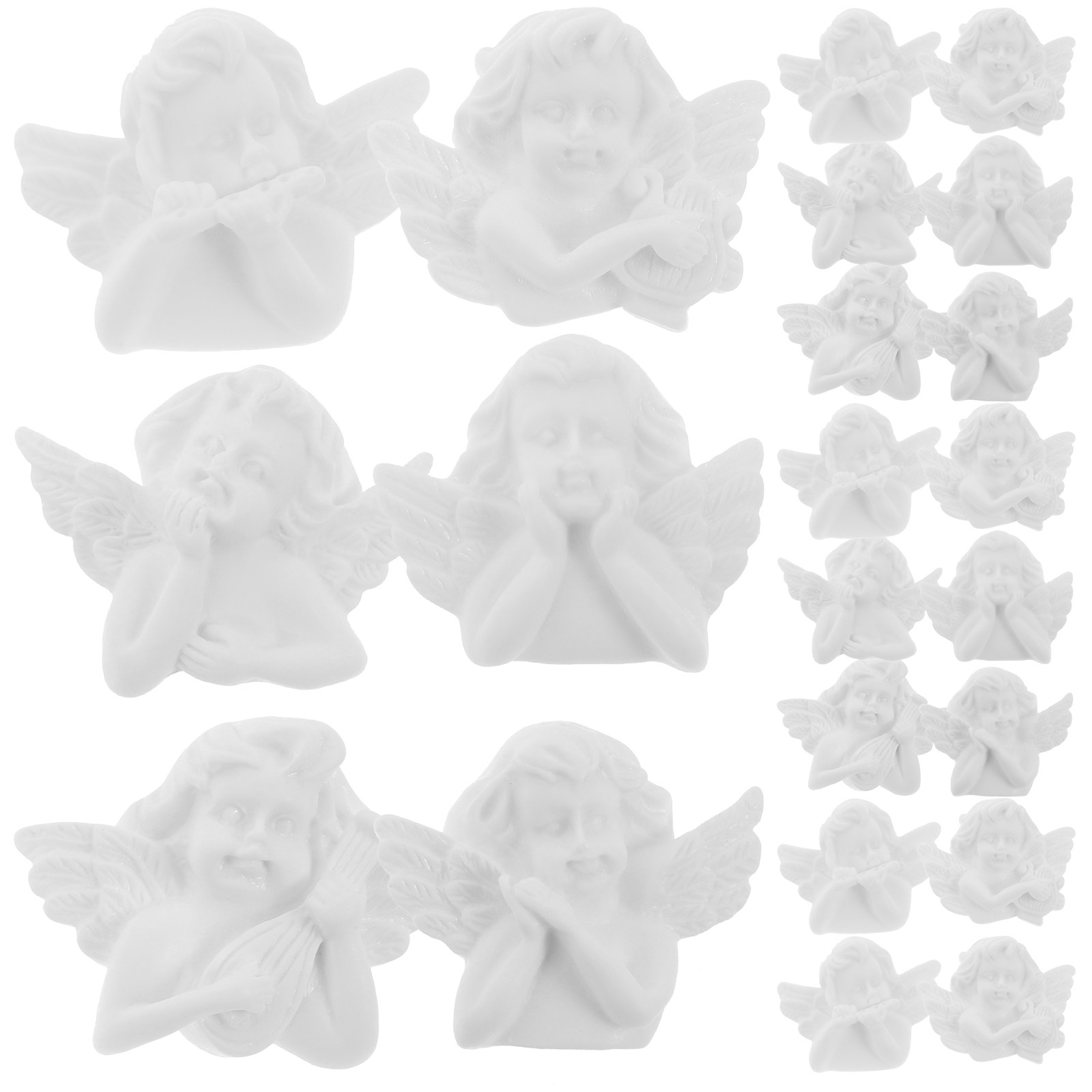 30 Miniature Angel Ornaments R - مراجعة Craft Embellishment وسعره