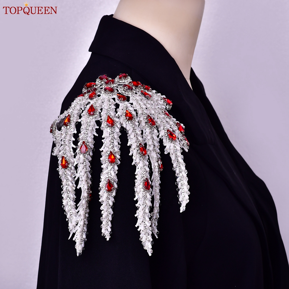 TOPQUEEN Hand-sewn Beaded Tass - مراجعة Sew On Rhinestone وسعره