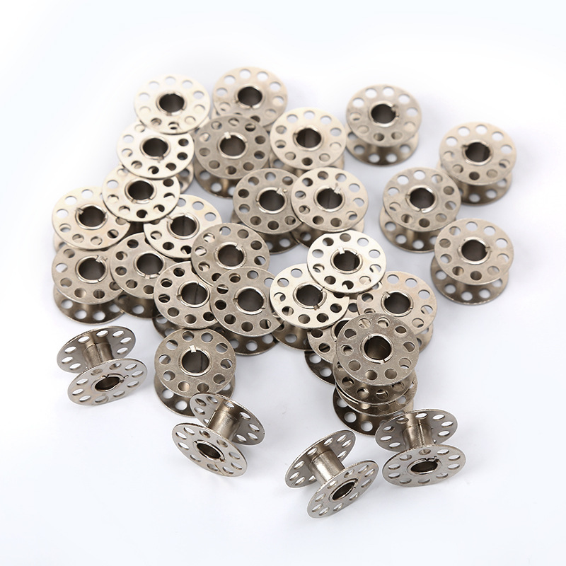 10pcs Metal Bobbins Spool Stai - مراجعة Craft Embellishment Storage وسعره