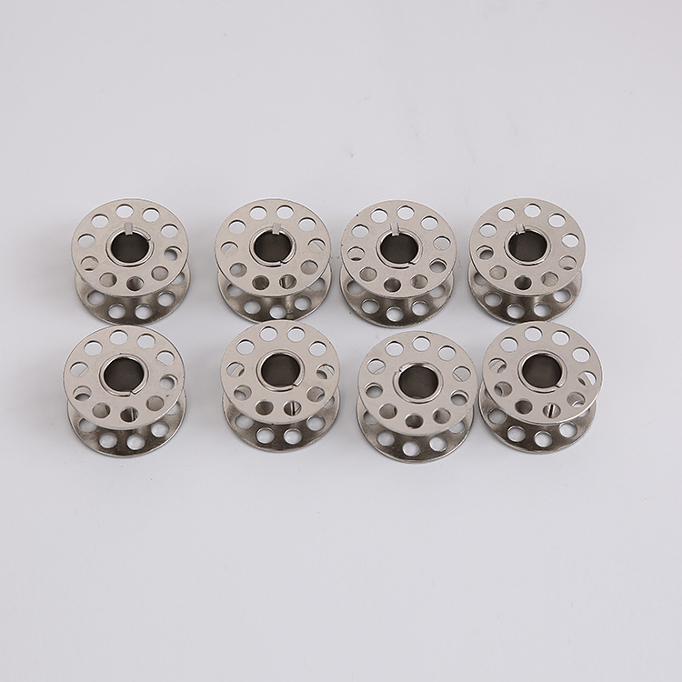 10pcs Metal Bobbins Spool Stai - مراجعة Craft Embellishment Storage وسعره