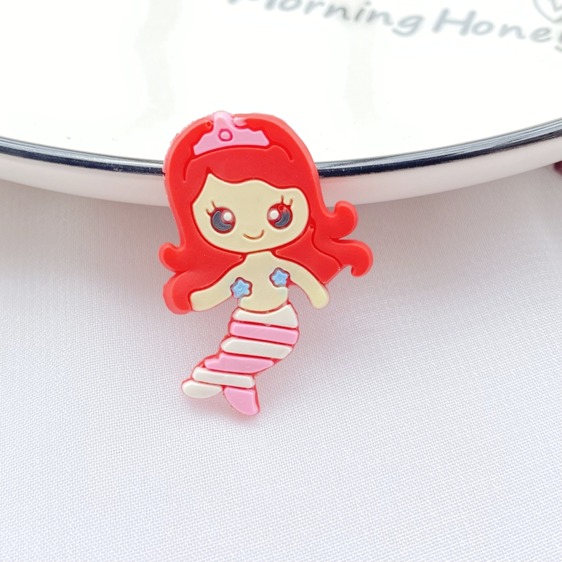 10pcs New Cute Cartoon Mermaid - مراجعة Embellishment Glue Craft وسعره