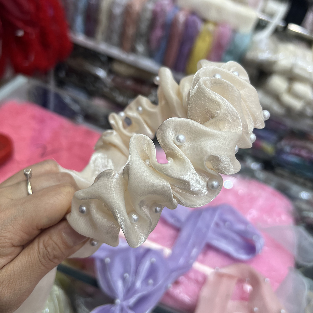 Fishtail Yarn Ribbon Thin Gauz - مراجعة Craft Embellishment وسعره
