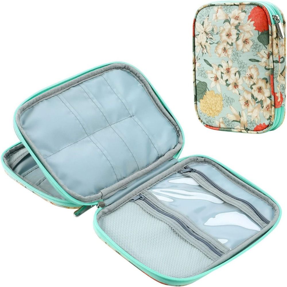 Knitting Needle Case, Portable - مراجعة Craft Embellishment Storage وسعره