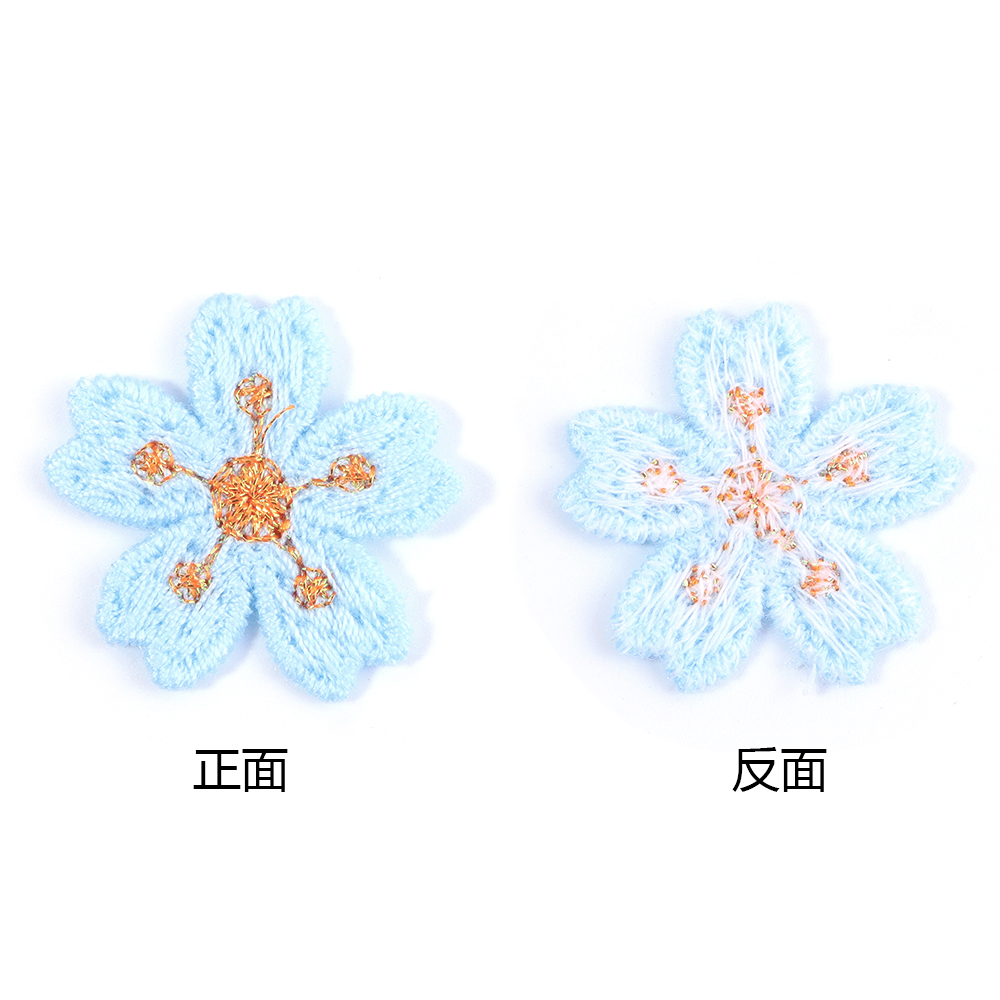 20pcs/lot Colorful 2.4cm Embro - مراجعة Applique Patch Flower وسعره