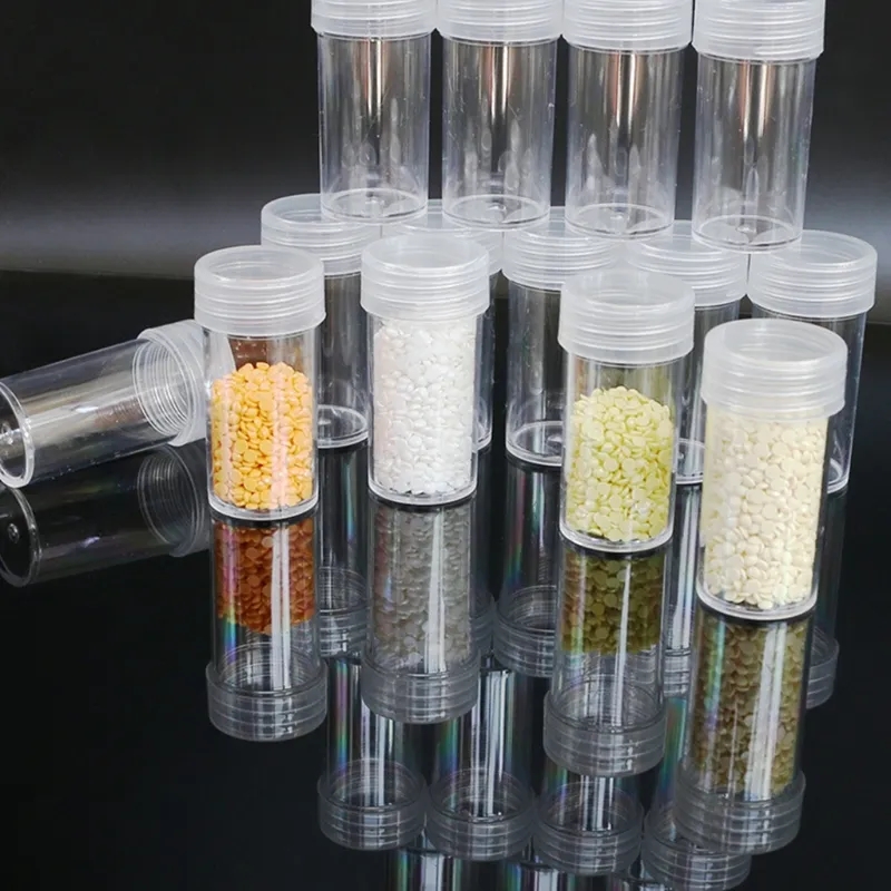 Bottles Box Storage Transparen - مراجعة Craft Embellishment Storage وسعره